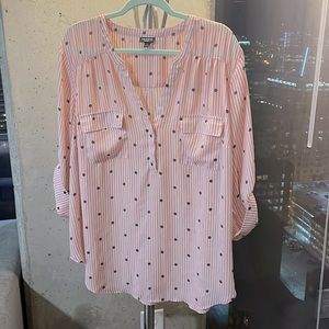 3/4 sleeve top (torrid)